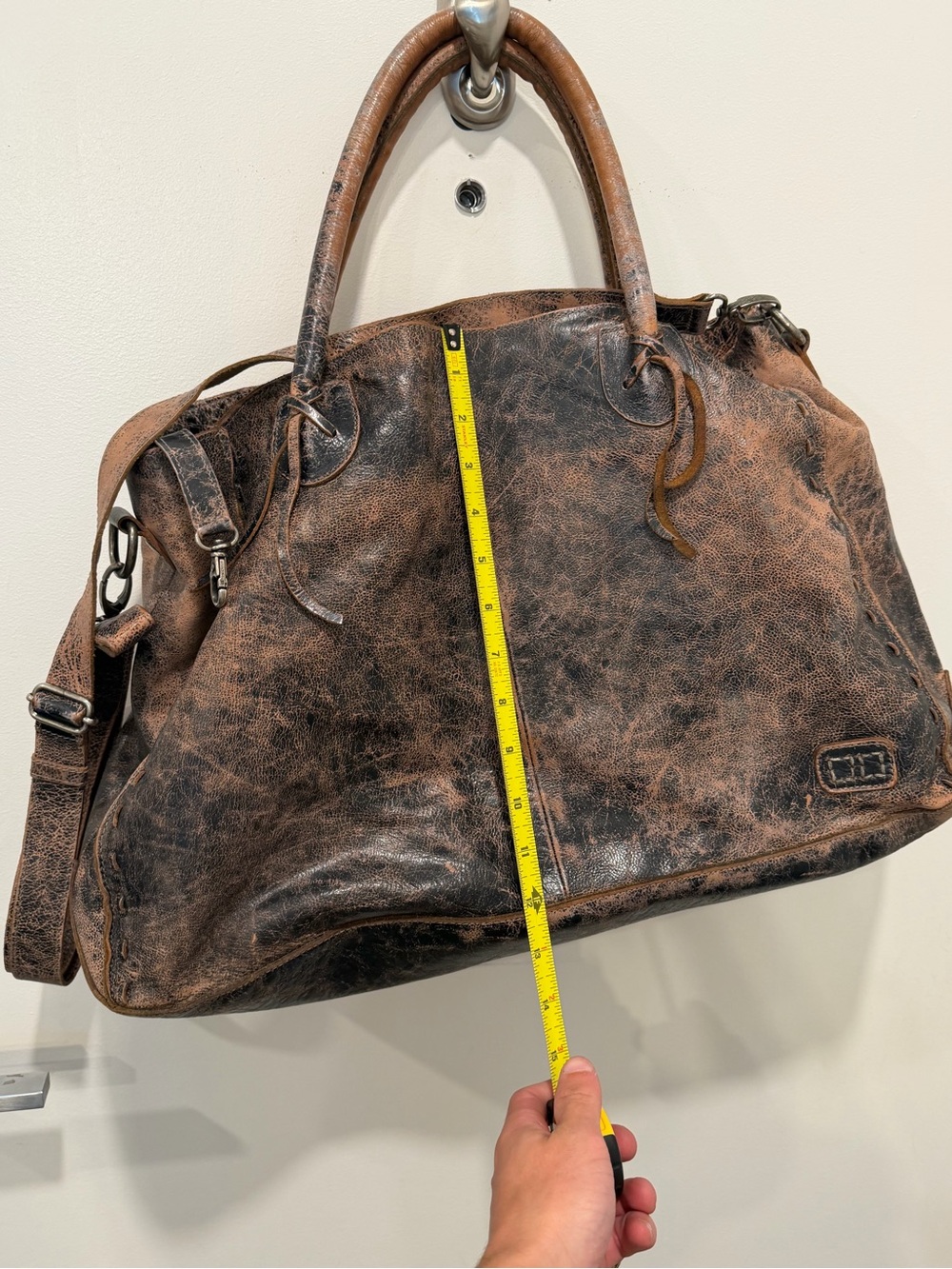 Bed Stu Rockababy Purse Brown
Distressed Leather oversized large bag purse BOHO - Picture 9 of 16